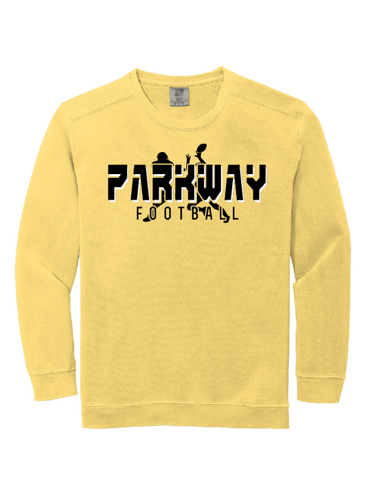 Comfort Colors Parkway Football Crewneck