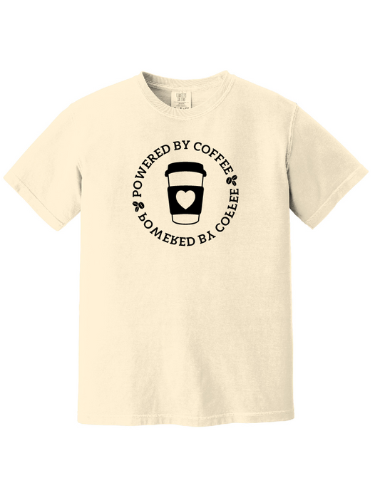 Powered by Coffee Short Sleeve Tee