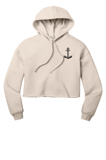 Anchor Lake Life Cropped Hooded Sweatshirt