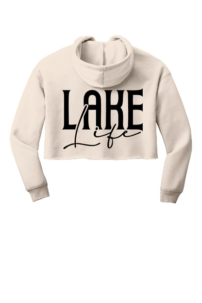 Anchor Lake Life Cropped Hooded Sweatshirt