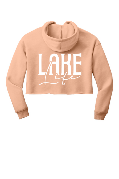 Anchor Lake Life Cropped Hooded Sweatshirt