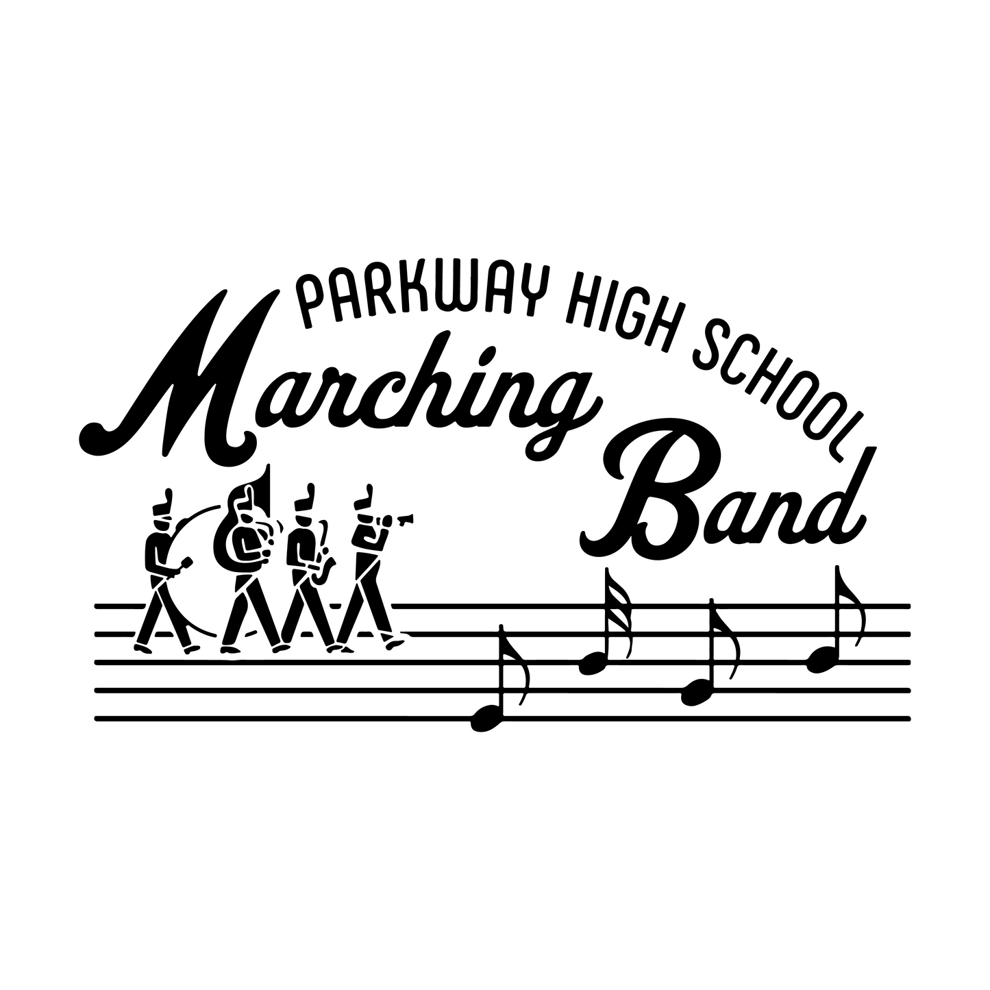 Marching Band Stickers