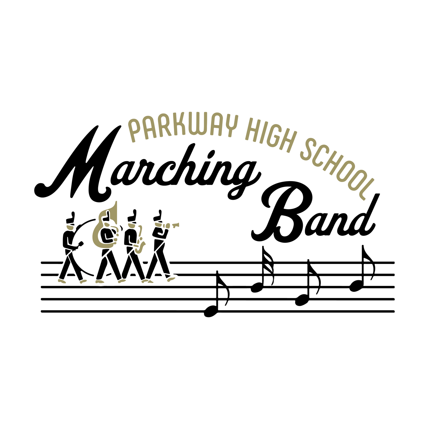 Marching Band Stickers