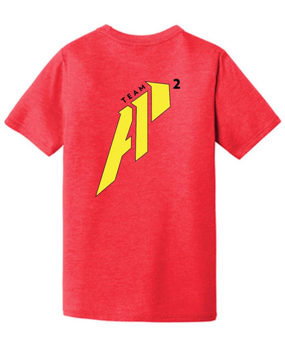 Youth Red Frost Team AP2 Short Sleeve Tee